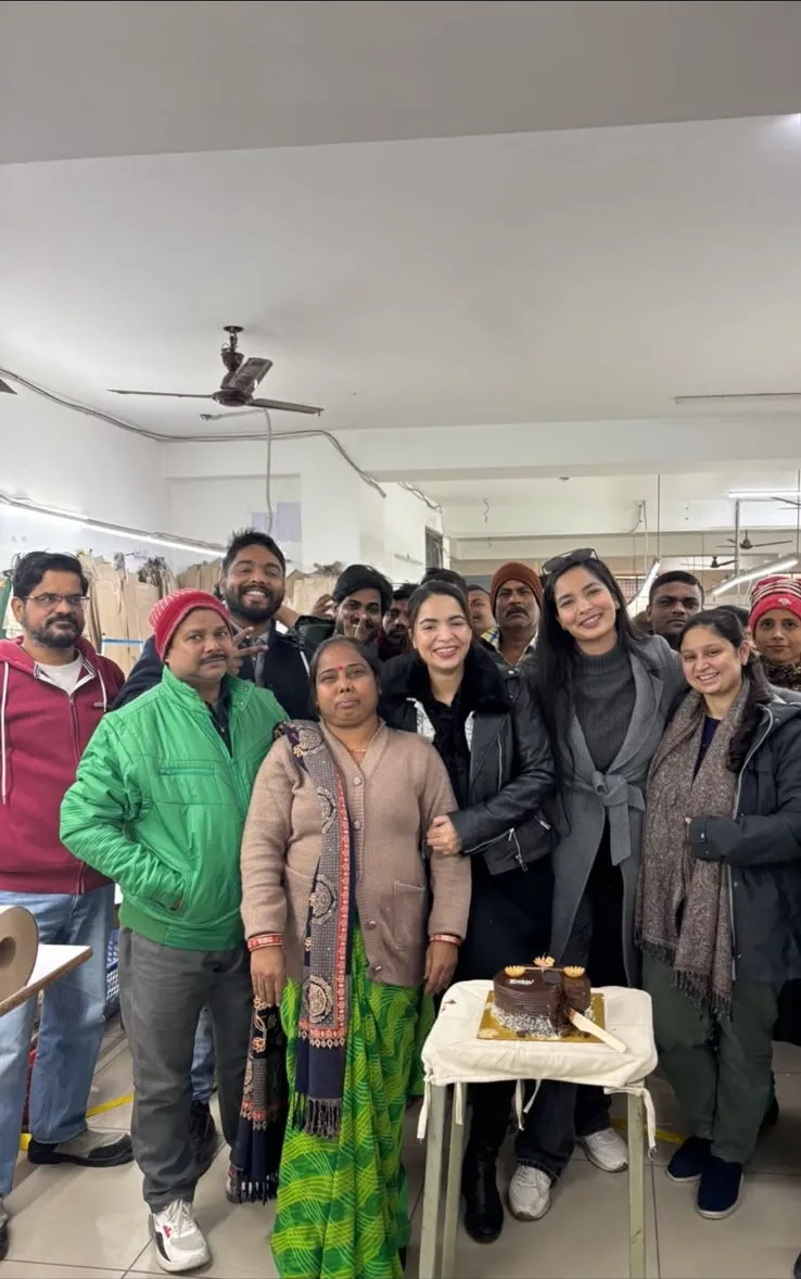 The Urban Kala team on the production floor